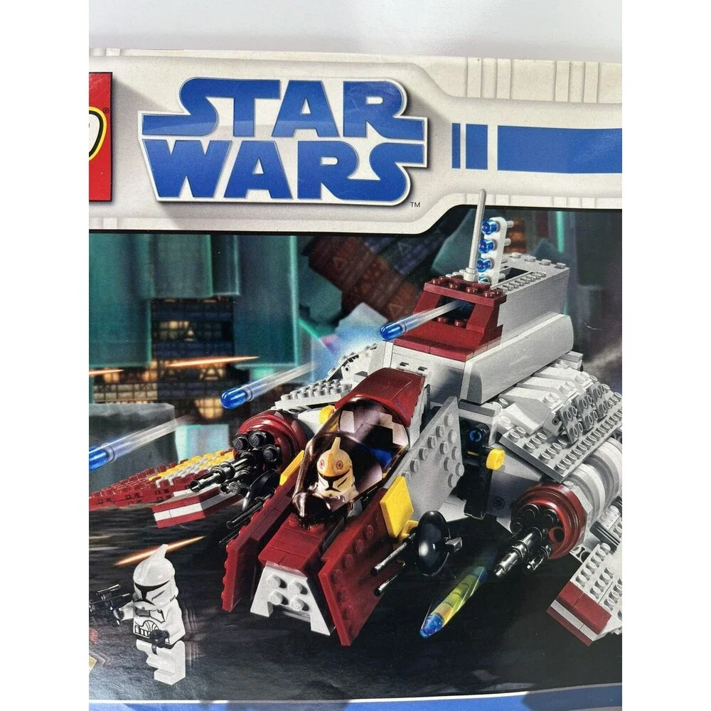 LEGO STAR WARS #8019 REPUBLIC ATTACK SHUTTLE INSTRUCTION MANUALS - BOOKS 1 ONLY